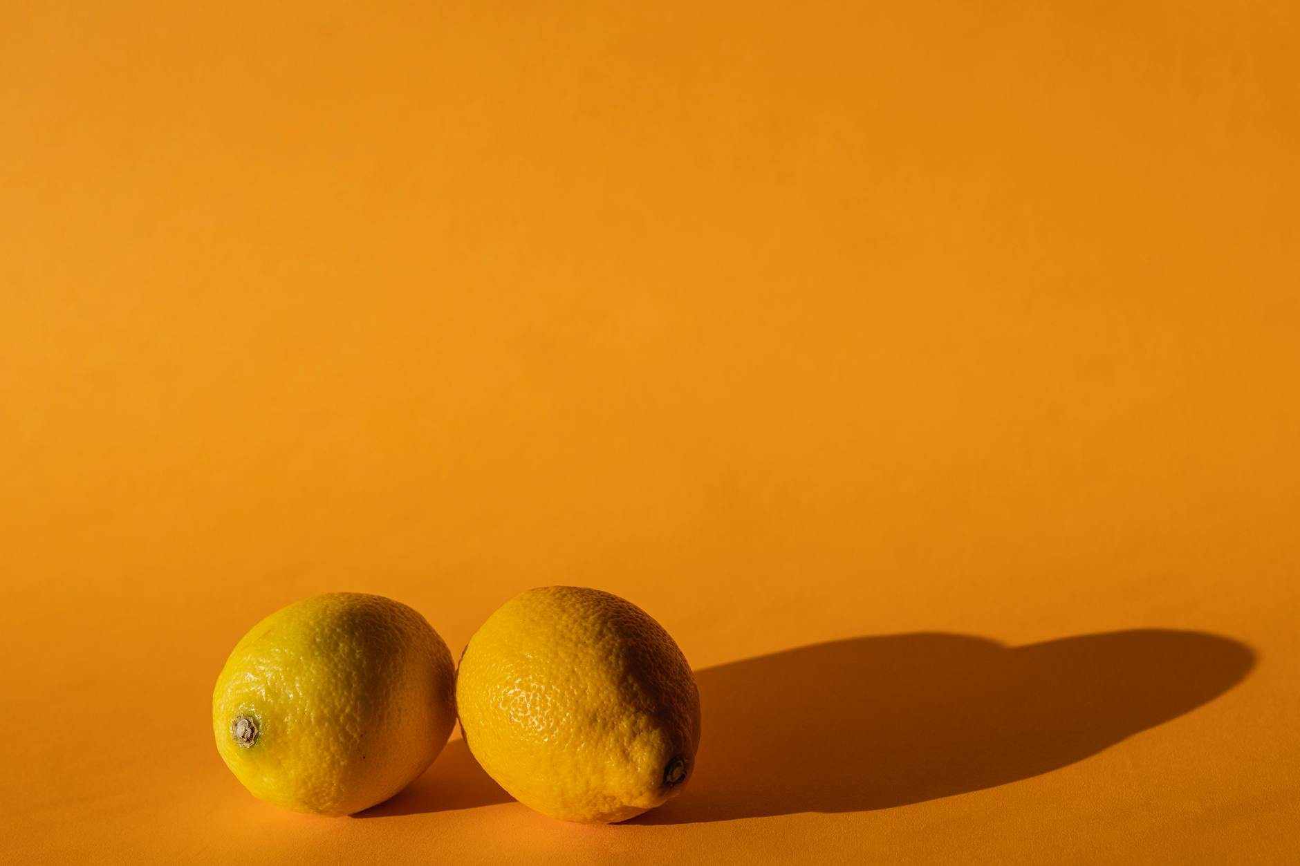 Colorful lemon vibrators with flowers displayed together
